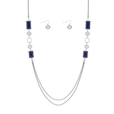 Designer double layer rope jewellery set